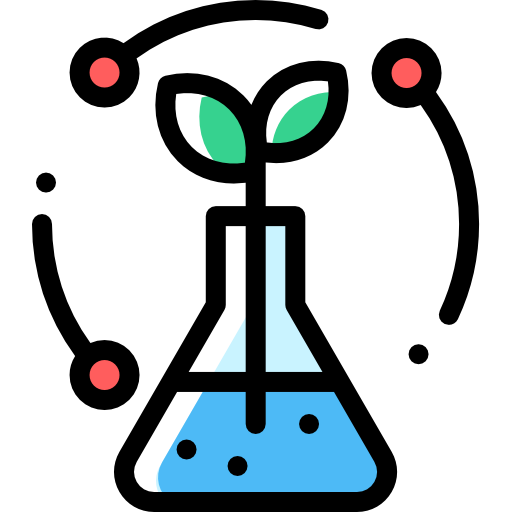 Biology Detailed Rounded Color Omission icon
