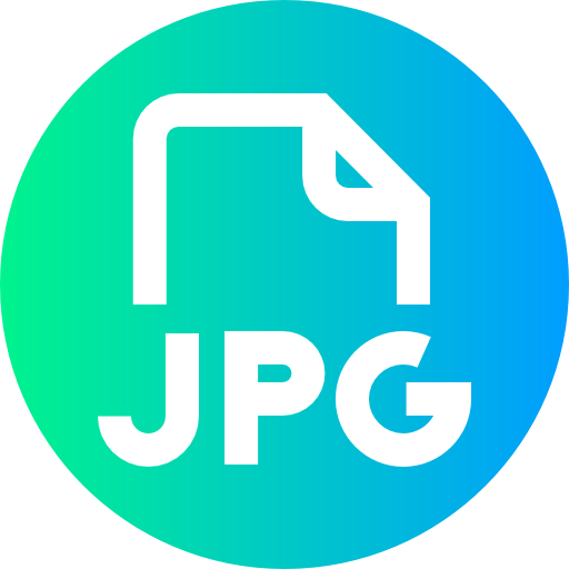 Jpg Super Basic Straight Circular icon