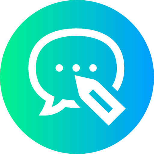 Chat Super Basic Straight Circular icon