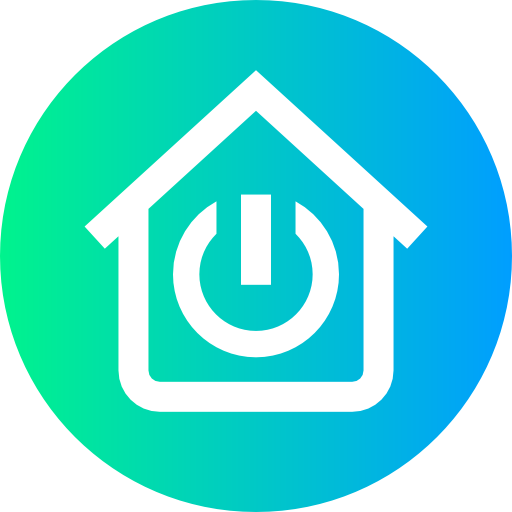 Smart home Super Basic Straight Circular icon