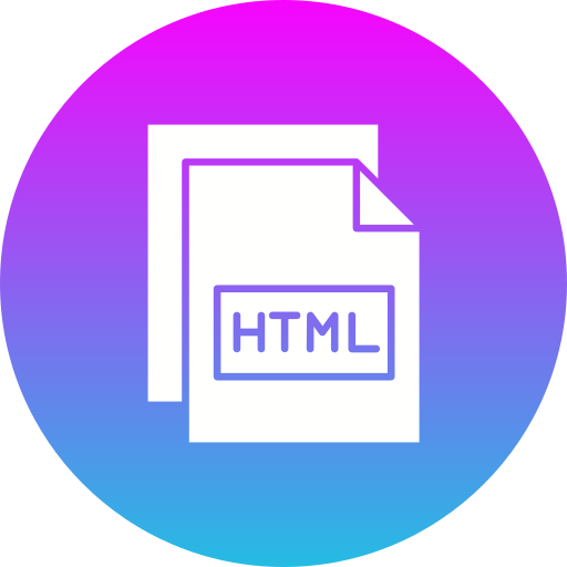 html Generic gradient fill icoon