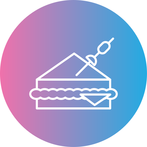 Sandwich Generic gradient fill icon