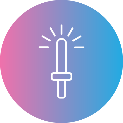 Light stick Generic gradient fill icon