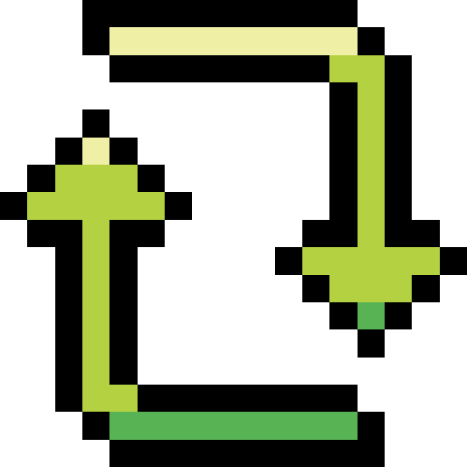 재활용 Pixel Linear color icon