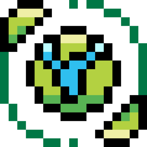 Эко Pixel Linear color иконка