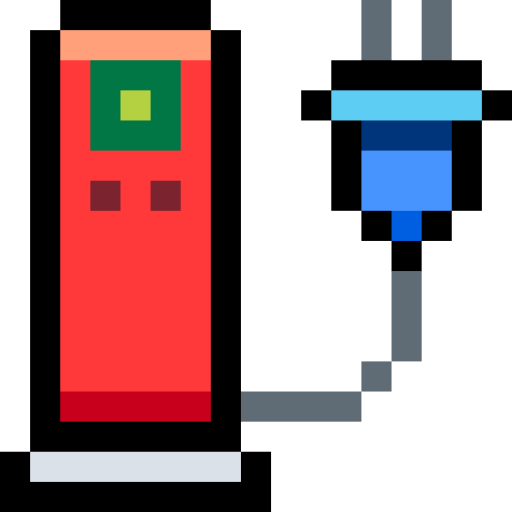 plug Pixel Linear color icoon