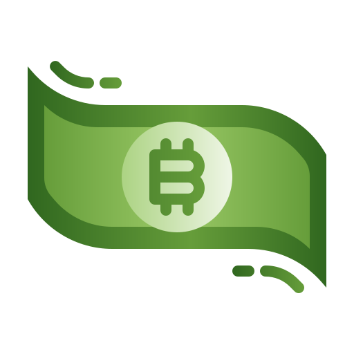 Bitcoin Generic gradient fill icon