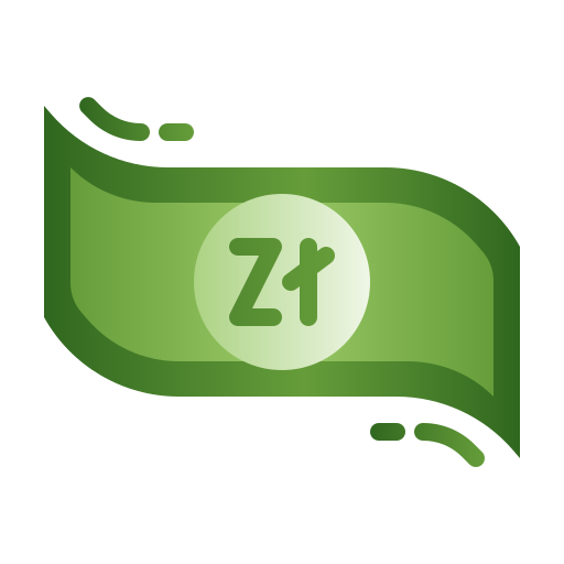 zloty Generic gradient fill icono