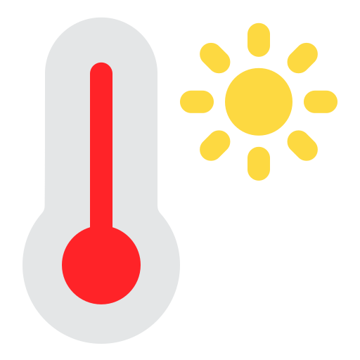 thermometer Generic color fill icon