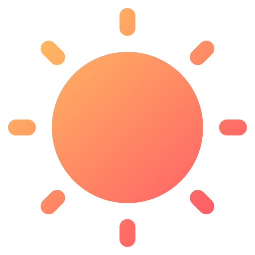 Sun Generic gradient fill icon