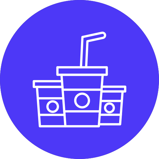 プラスチックカップ Generic color fill icon