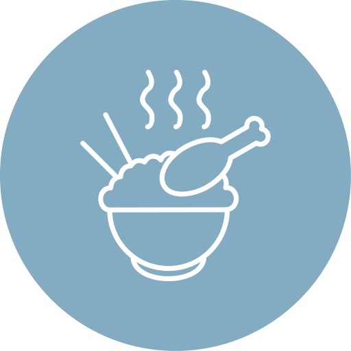 Rice bowl Generic color fill icon