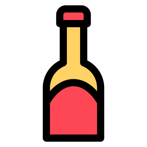 Bottle Generic color lineal-color icon