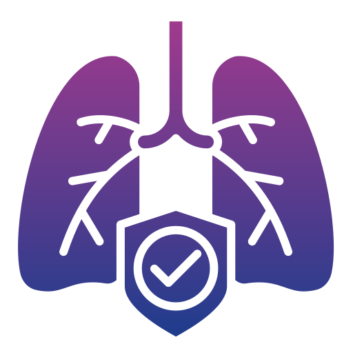 呼吸器系 Generic gradient fill icon