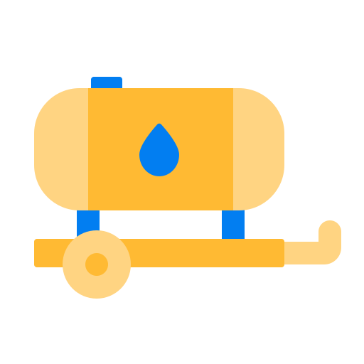 depósito de agua Generic color fill icono