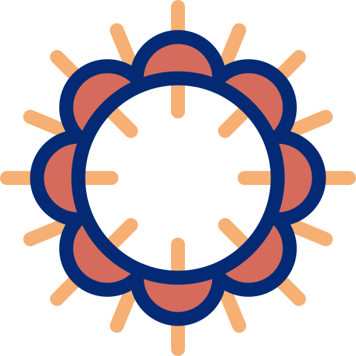 korona cierniowa Basic Accent Lineal Color ikona