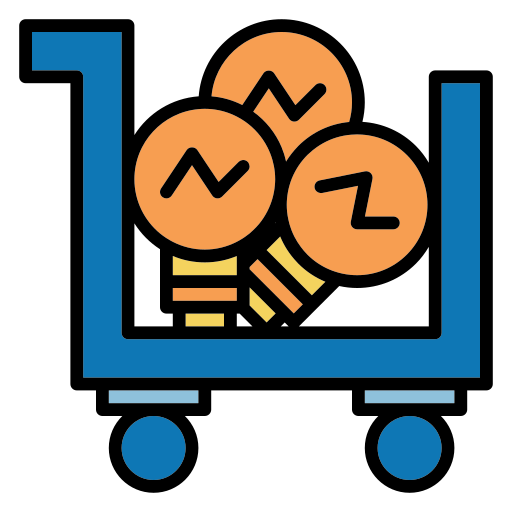 compras Generic color lineal-color icono