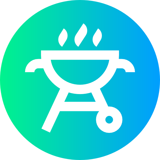 grill Super Basic Straight Circular ikona