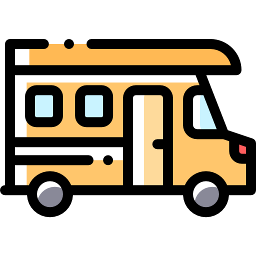 Школьный автобус Detailed Rounded Color Omission иконка