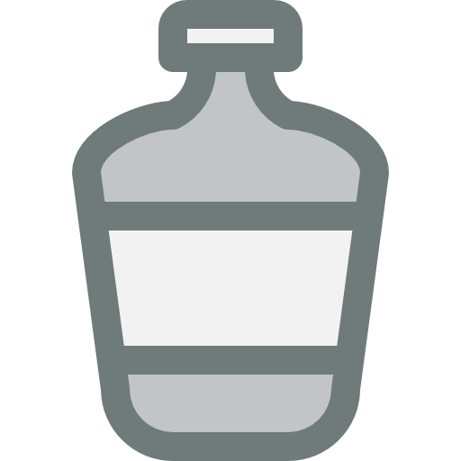 Beer bottle Justicon Two Tone Gray icon