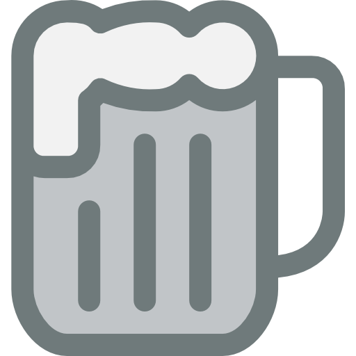 Beer Justicon Two Tone Gray icon
