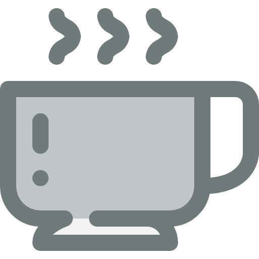 Hot drink Justicon Two Tone Gray icon