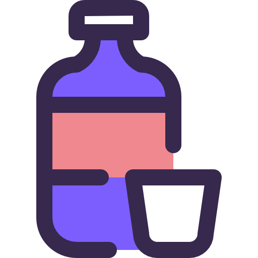 Bottle Justicon Lineal Color icon