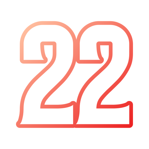 22 Generic gradient outline ikona