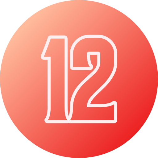 12 Generic gradient fill icon