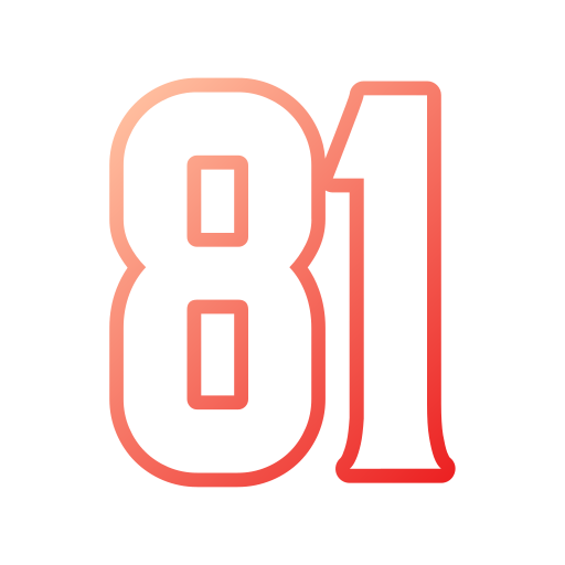 81 Generic gradient outline icon
