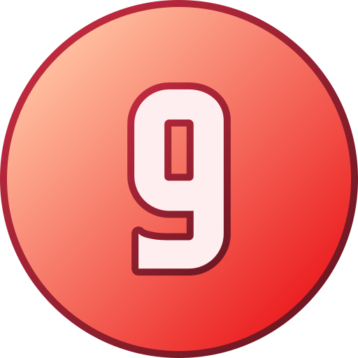 9番 Generic gradient lineal-color icon