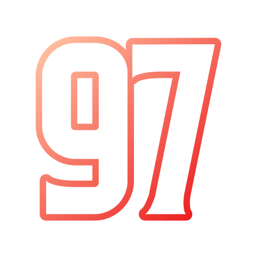 97 Generic gradient outline icon