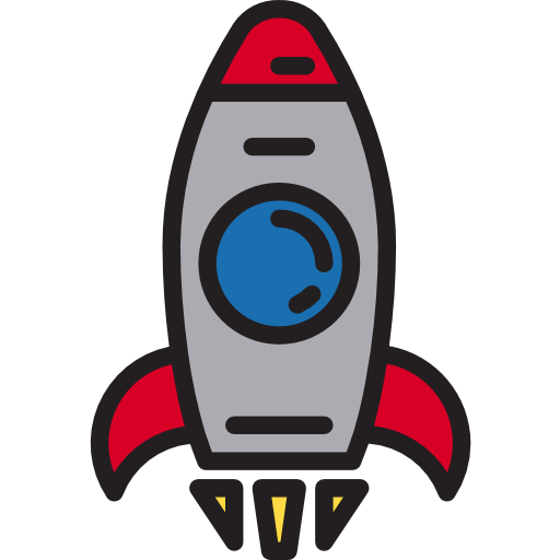 로켓 xnimrodx Lineal Color icon