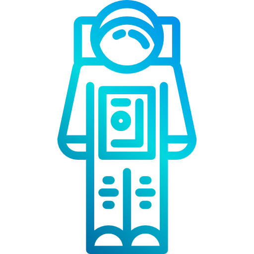 宇宙飛行士 xnimrodx Lineal Gradient icon