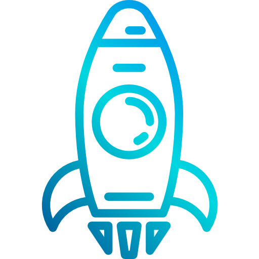 rakieta xnimrodx Lineal Gradient ikona