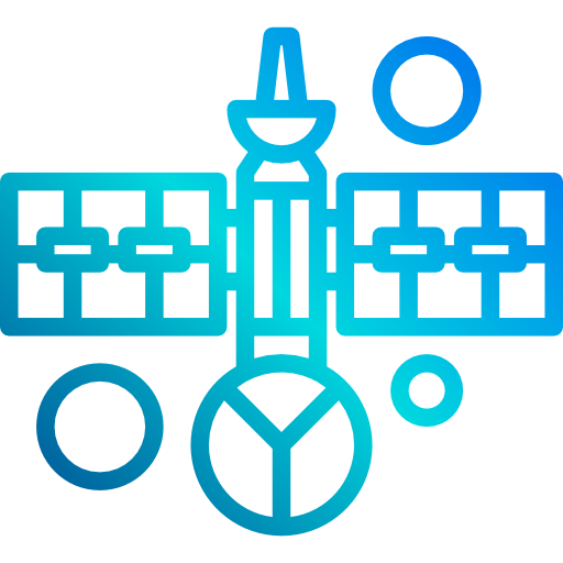 satélite xnimrodx Lineal Gradient Ícone