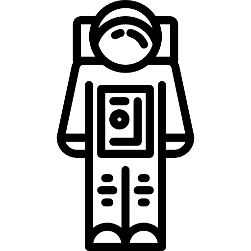 宇宙飛行士 xnimrodx Lineal icon