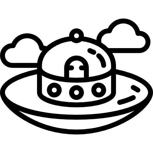 ufo xnimrodx Lineal ikona