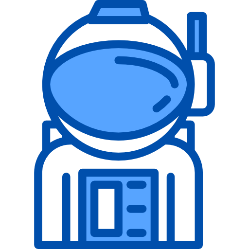 宇宙飛行士 xnimrodx Blue icon