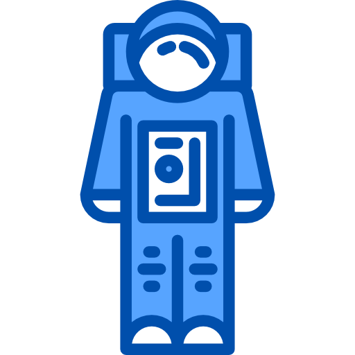 宇宙飛行士 xnimrodx Blue icon