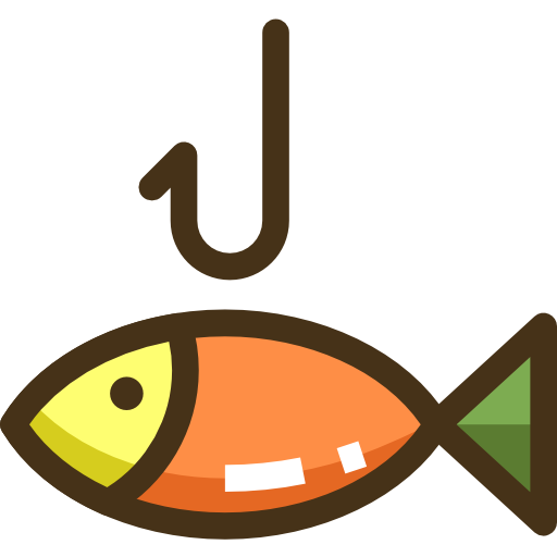 Ловит рыбу Flaticons.com Flat иконка