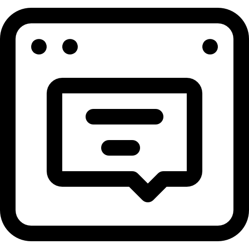 チャット Justicon Lineal icon