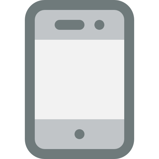 Smartphone Justicon Two Tone Gray icon
