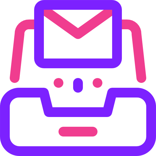Mailbox Justicon Two tone icon