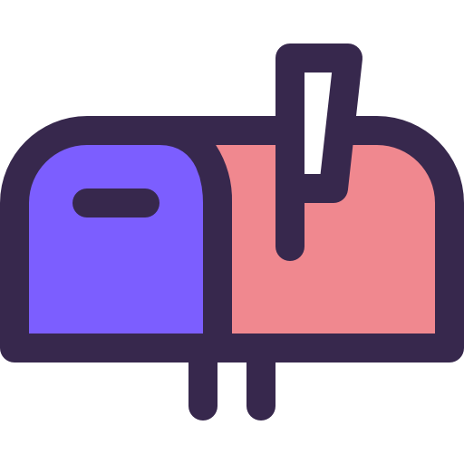 メールボックス Justicon Lineal Color icon