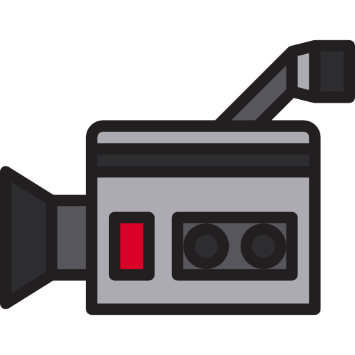 비디오 카메라 xnimrodx Lineal Color icon