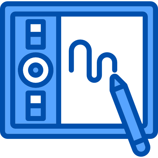 Graphic tablet xnimrodx Blue icon