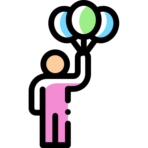 子供 Detailed Rounded Color Omission icon