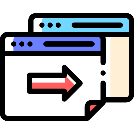 Next page Detailed Rounded Color Omission icon