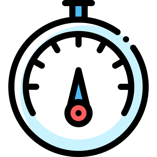 Chronometer Detailed Rounded Color Omission icon